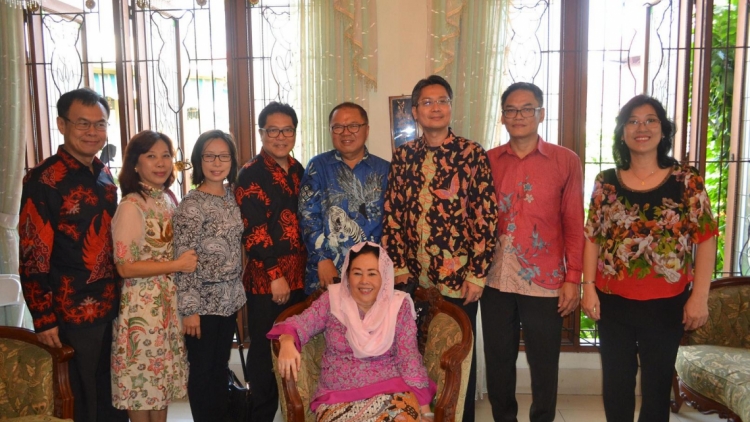 Pengurus MATAKIN Silaturahmi Idul Fitri 1437 H ke Tokoh Nasional 