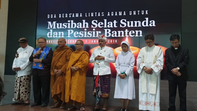 Doa Bersama Musibah Selat Sunda dan pesisir Banten